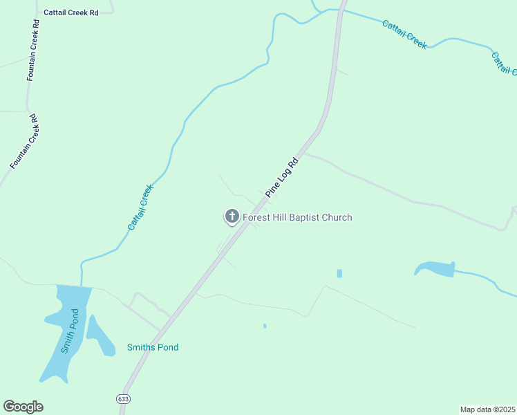map of restaurants, bars, coffee shops, grocery stores, and more near 1980 Pine Log Road in Emporia