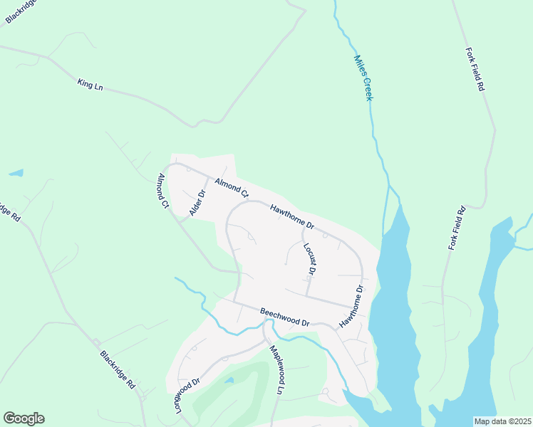map of restaurants, bars, coffee shops, grocery stores, and more near 470 Hawthorne Drive in Bracey