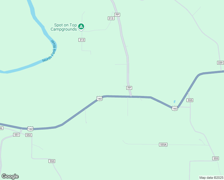 map of restaurants, bars, coffee shops, grocery stores, and more near 36 Coy Loop in Tecumseh