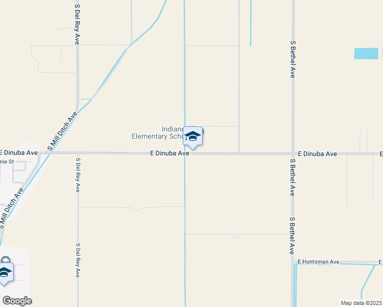 map of restaurants, bars, coffee shops, grocery stores, and more near 11524 East Dinuba Avenue in Selma