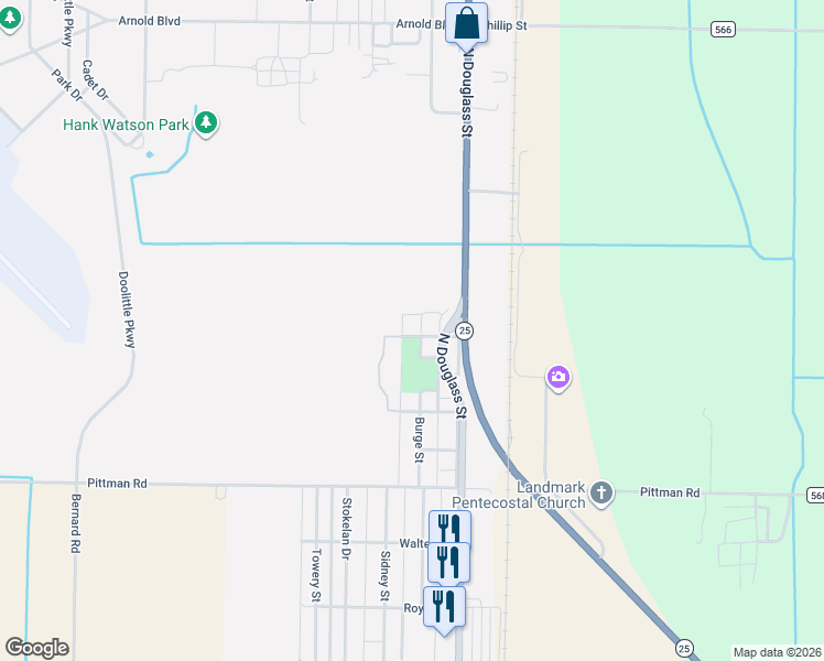 map of restaurants, bars, coffee shops, grocery stores, and more near 23 Blades Drive in Malden