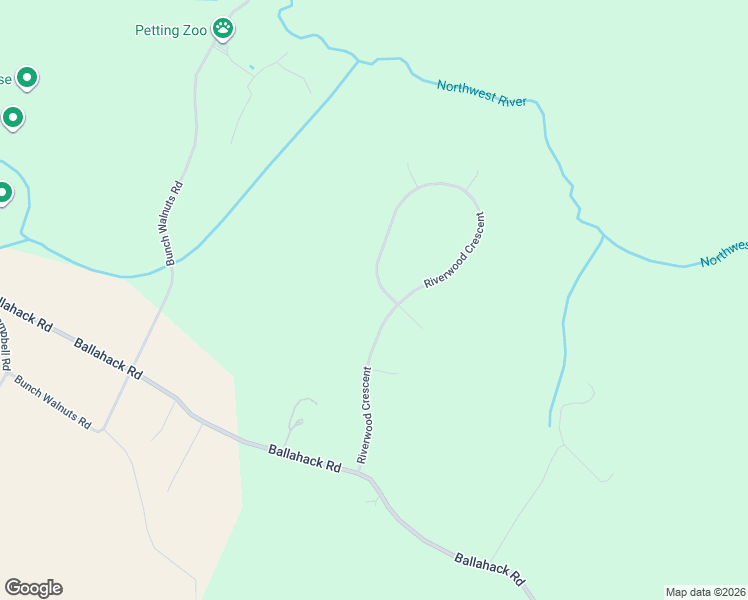 map of restaurants, bars, coffee shops, grocery stores, and more near 3700 Riverwood Crescent in Chesapeake