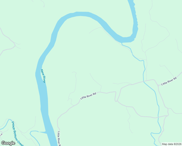 map of restaurants, bars, coffee shops, grocery stores, and more near 5308 Little River Road in Galax