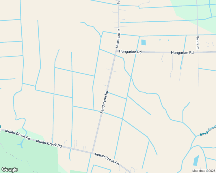 map of restaurants, bars, coffee shops, grocery stores, and more near 2340 Sanderson Road in Chesapeake