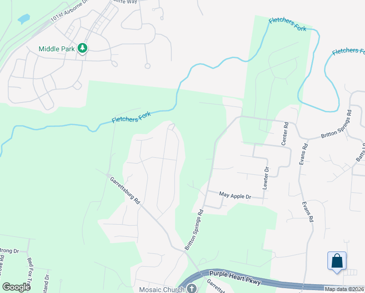 map of restaurants, bars, coffee shops, grocery stores, and more near 1225 Meachem Drive in Clarksville