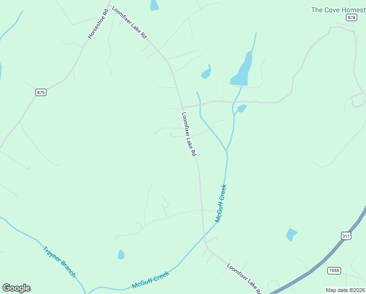 map of restaurants, bars, coffee shops, grocery stores, and more near 964 Loomfixer Lake Road in Danville