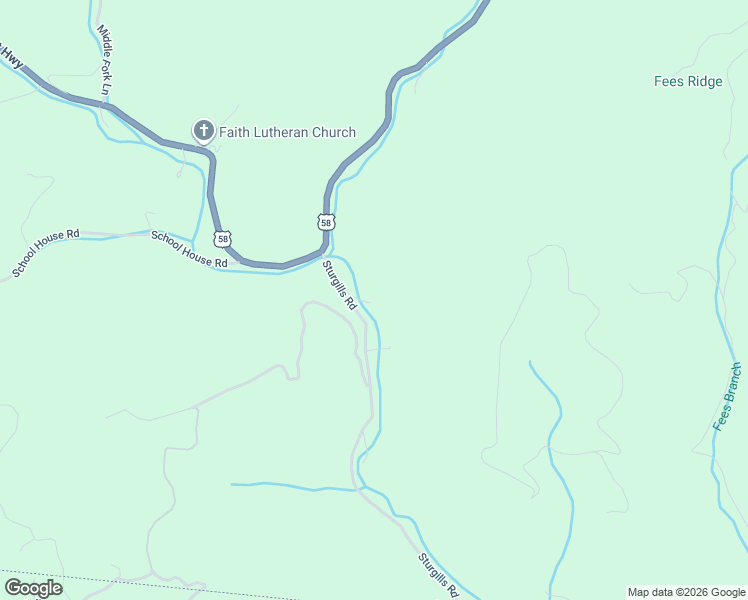 map of restaurants, bars, coffee shops, grocery stores, and more near 39-43 Sturgill Road in Whitetop