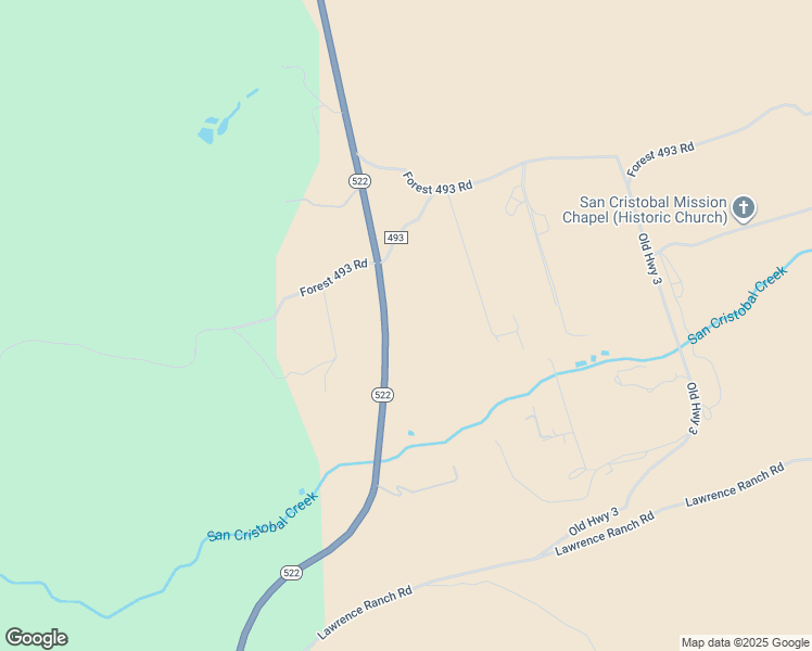 map of restaurants, bars, coffee shops, grocery stores, and more near 1489-1547 Highway 522 in El Prado