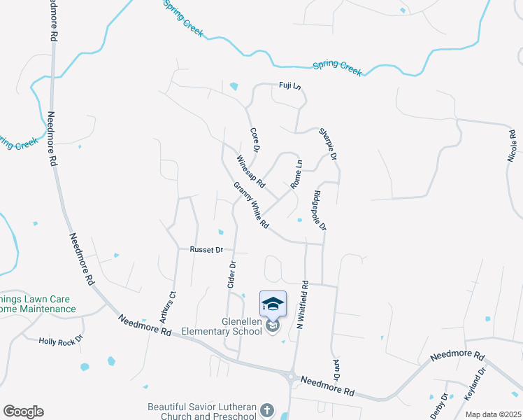 map of restaurants, bars, coffee shops, grocery stores, and more near 2802 Rome Lane in Clarksville