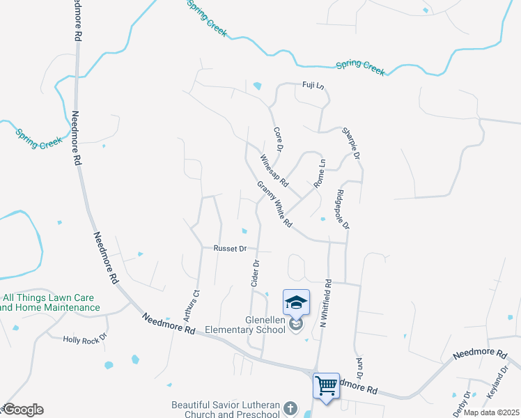 map of restaurants, bars, coffee shops, grocery stores, and more near 2762 Cider Drive in Clarksville