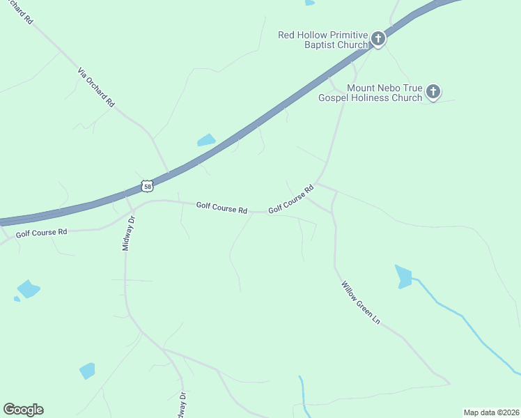 map of restaurants, bars, coffee shops, grocery stores, and more near Golf Course Road in Stuart