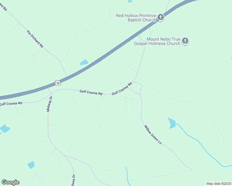 map of restaurants, bars, coffee shops, grocery stores, and more near Golf Course Road in Stuart