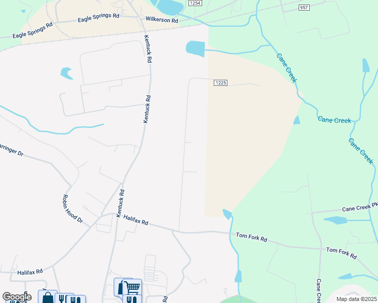 map of restaurants, bars, coffee shops, grocery stores, and more near 262 Gardner Street in Danville