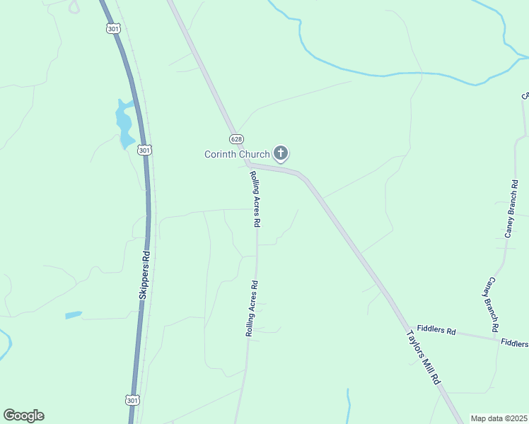 map of restaurants, bars, coffee shops, grocery stores, and more near 1560 Rolling Acres Road in Emporia