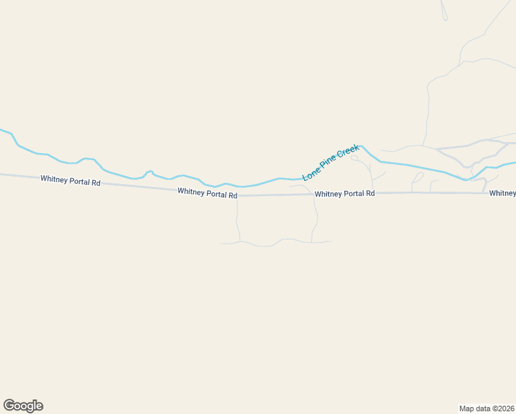 map of restaurants, bars, coffee shops, grocery stores, and more near 4025 Whitney Portal Road in Lone Pine Creek