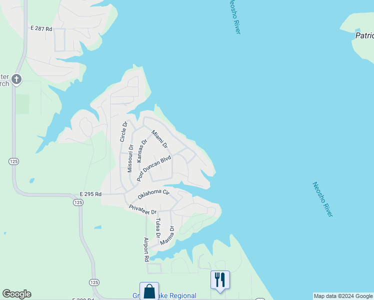 map of restaurants, bars, coffee shops, grocery stores, and more near 100 Circle Drive in Afton