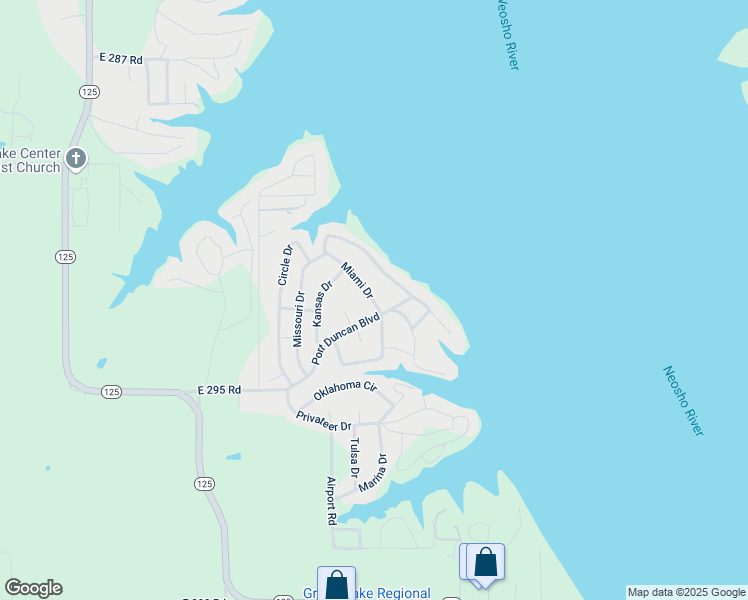 map of restaurants, bars, coffee shops, grocery stores, and more near 3 Miami Drive in Monkey Island