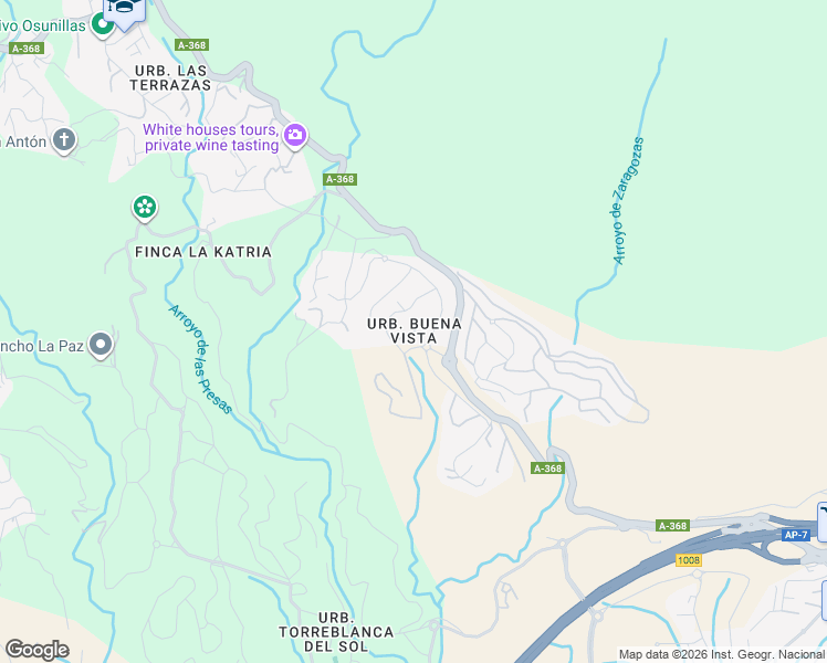 map of restaurants, bars, coffee shops, grocery stores, and more near in Málaga