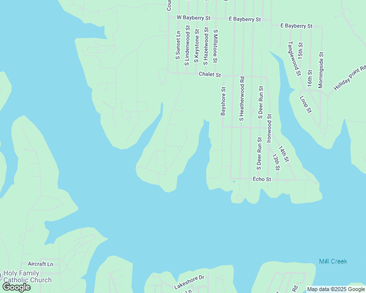 map of restaurants, bars, coffee shops, grocery stores, and more near 99 Cove Road in Shell Knob