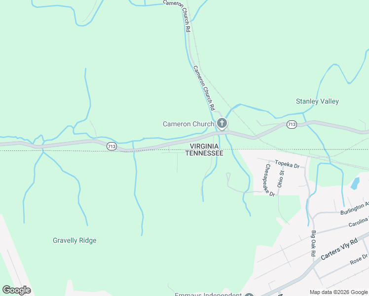 map of restaurants, bars, coffee shops, grocery stores, and more near 11132 Stanley Valley Road in Gate City