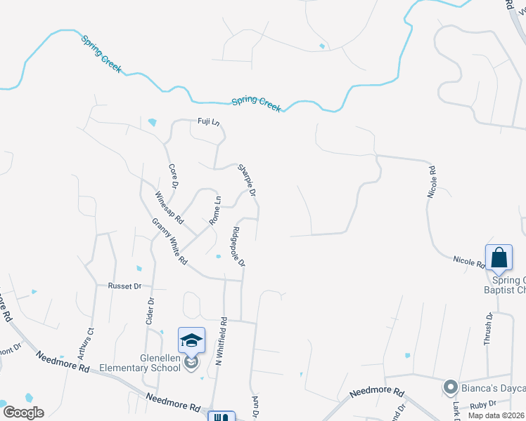 map of restaurants, bars, coffee shops, grocery stores, and more near 2841 Sharpie Drive in Clarksville