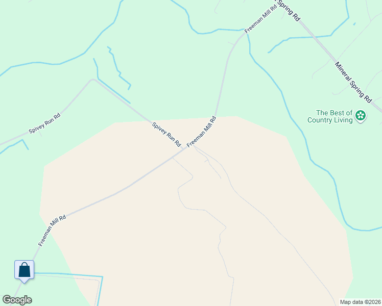 map of restaurants, bars, coffee shops, grocery stores, and more near 1695 Freeman Mill Road in Suffolk