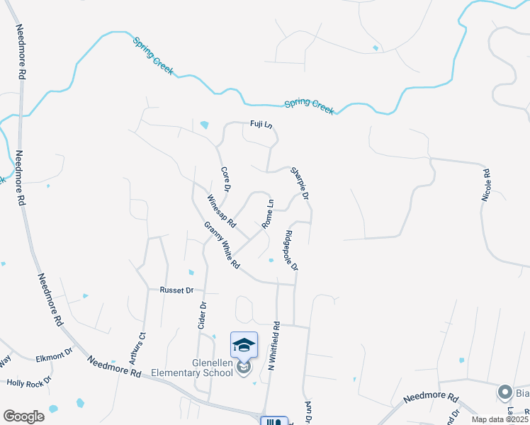 map of restaurants, bars, coffee shops, grocery stores, and more near 2838 Rome Lane in Clarksville