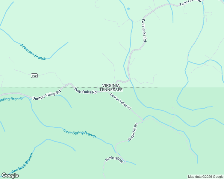 map of restaurants, bars, coffee shops, grocery stores, and more near 22395 State Highway 673 in Bristol