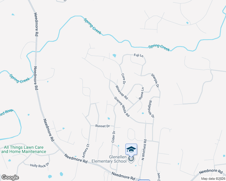 map of restaurants, bars, coffee shops, grocery stores, and more near 1006 Granny White Road in Clarksville