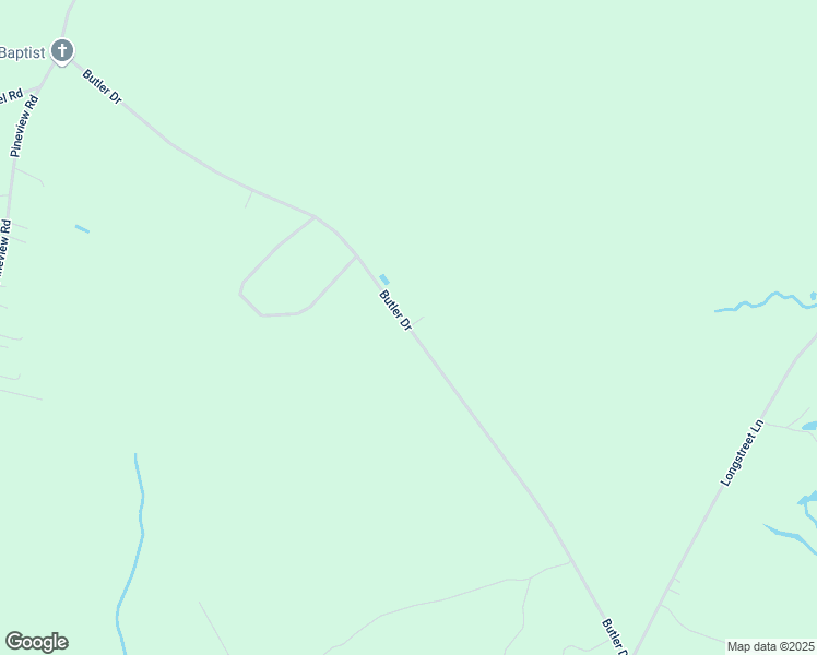 map of restaurants, bars, coffee shops, grocery stores, and more near Butler Drive in Suffolk