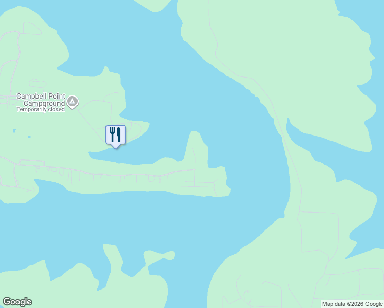 map of restaurants, bars, coffee shops, grocery stores, and more near 21 Sycamore Landing Lane in Shell Knob