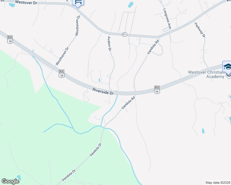 map of restaurants, bars, coffee shops, grocery stores, and more near 6134 Riverside Drive in Danville