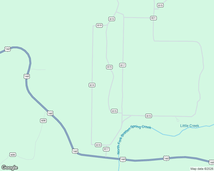 map of restaurants, bars, coffee shops, grocery stores, and more near 277 County Road 815 in Gainesville