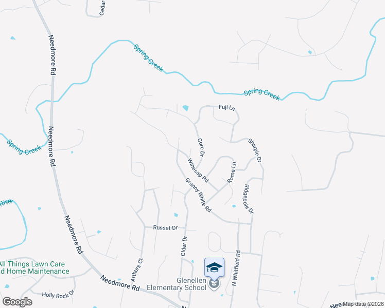 map of restaurants, bars, coffee shops, grocery stores, and more near 2908 Granny Court in Clarksville
