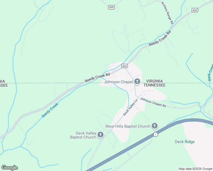 map of restaurants, bars, coffee shops, grocery stores, and more near 115 Reedy Creek Rd in Bristol