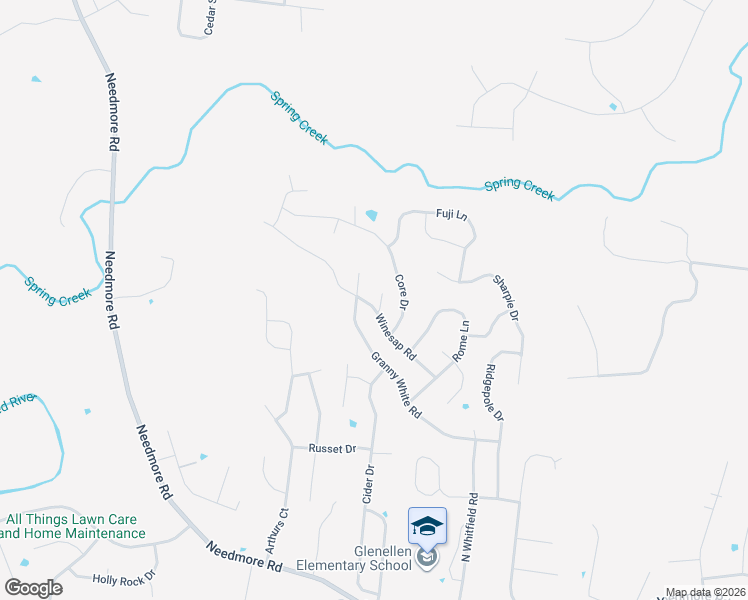 map of restaurants, bars, coffee shops, grocery stores, and more near 2908 Granny Court in Clarksville