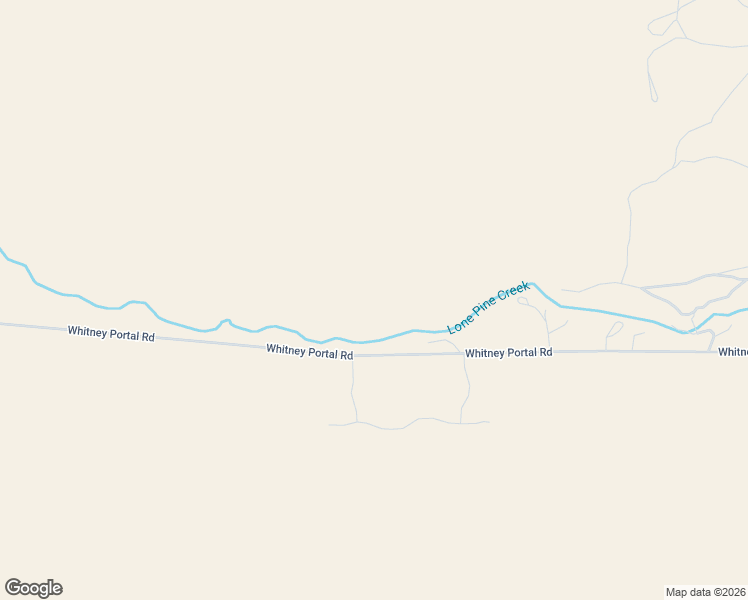 map of restaurants, bars, coffee shops, grocery stores, and more near 4025 Whitney Portal Road in Lone Pine