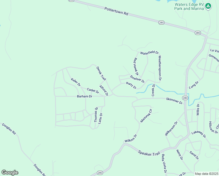 map of restaurants, bars, coffee shops, grocery stores, and more near 2-28 Alford Dr in Murray