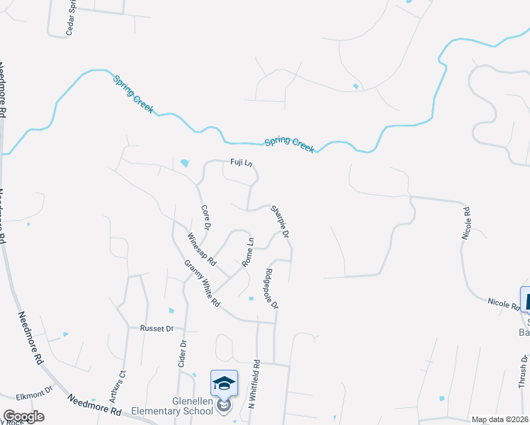 map of restaurants, bars, coffee shops, grocery stores, and more near 2860 Sharpie Drive in Clarksville