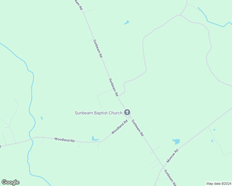 map of restaurants, bars, coffee shops, grocery stores, and more near Sunbeam Road in Franklin