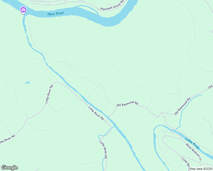 map of restaurants, bars, coffee shops, grocery stores, and more near 174 Waterfront Lane in Galax