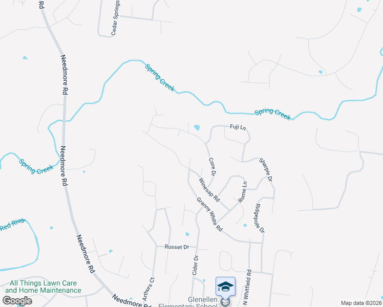 map of restaurants, bars, coffee shops, grocery stores, and more near 1054 Red Apple Court in Clarksville