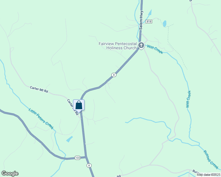 map of restaurants, bars, coffee shops, grocery stores, and more near 5896 Salem Highway in Stuart