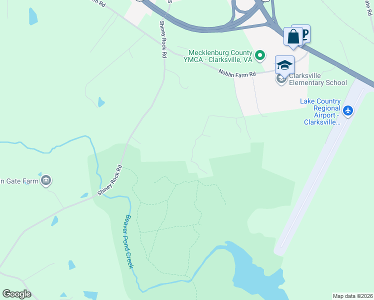 map of restaurants, bars, coffee shops, grocery stores, and more near 552 Overlook Road in Clarksville