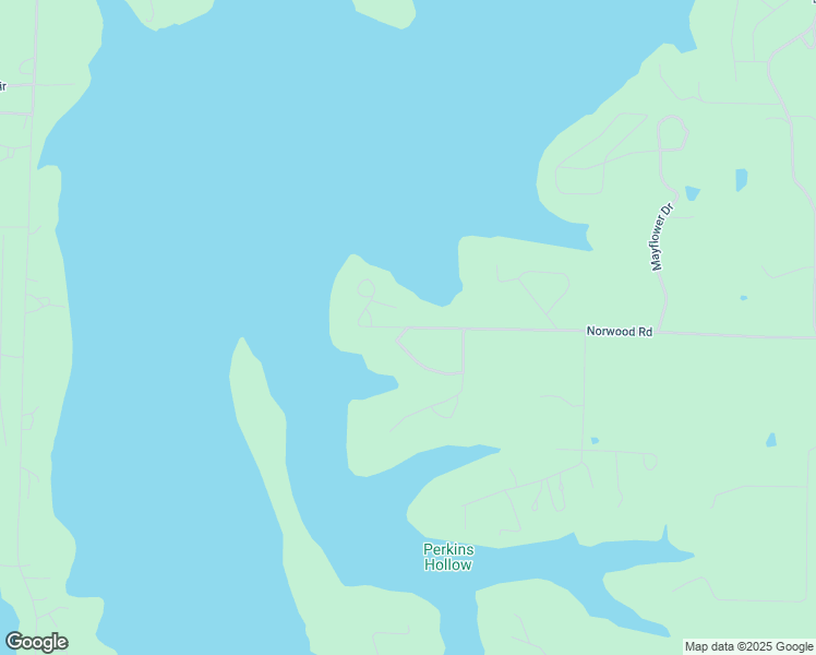 map of restaurants, bars, coffee shops, grocery stores, and more near 201 Point 16 Lane in Lampe