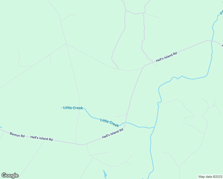 map of restaurants, bars, coffee shops, grocery stores, and more near Hell's Island Road in Emporia