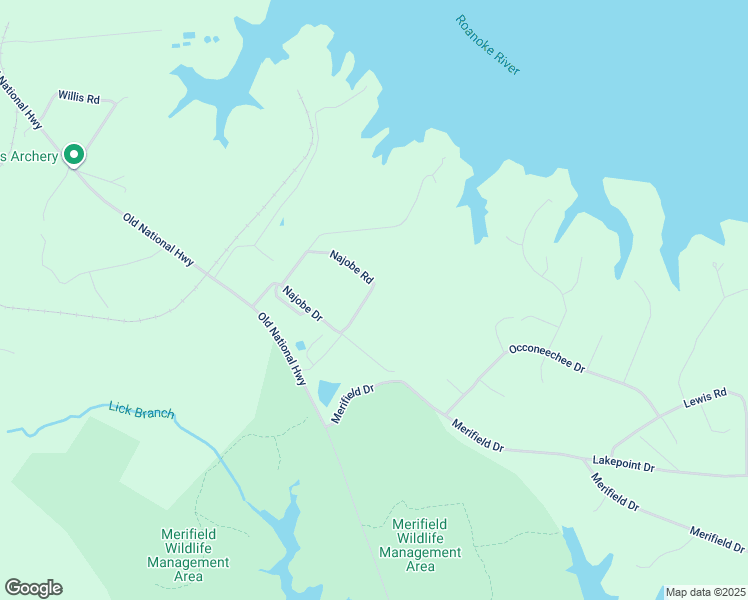 map of restaurants, bars, coffee shops, grocery stores, and more near 114 Najobe Road in Clarksville