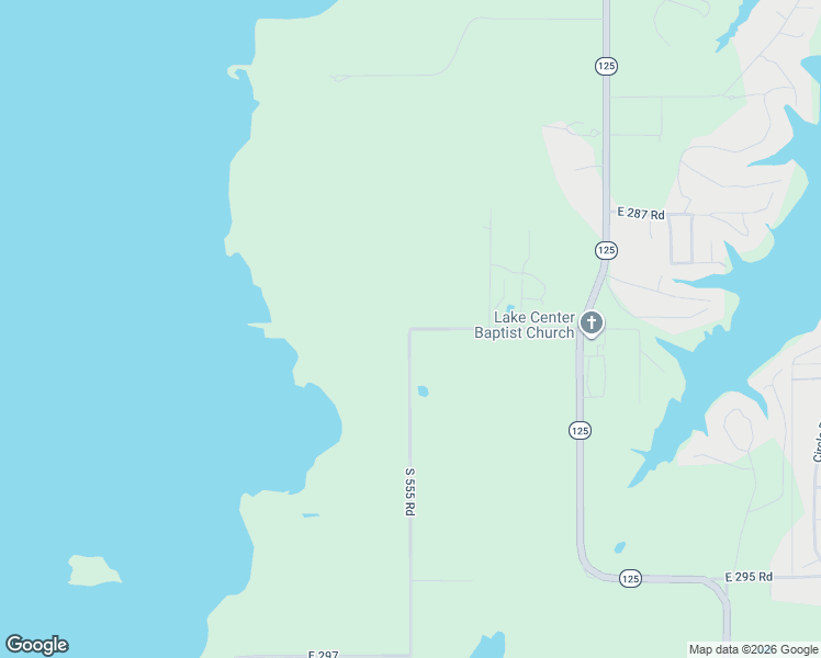 map of restaurants, bars, coffee shops, grocery stores, and more near 55803 E 290 Rd in Afton