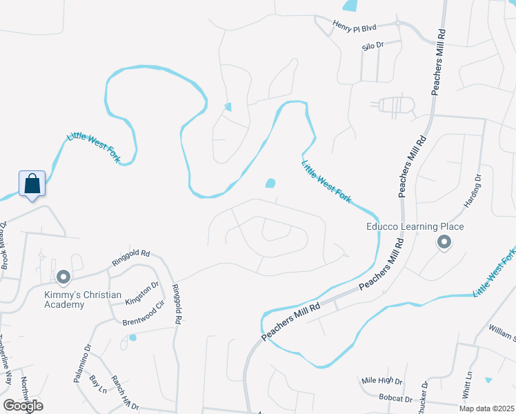 map of restaurants, bars, coffee shops, grocery stores, and more near 1061 Castlerock Drive in Clarksville