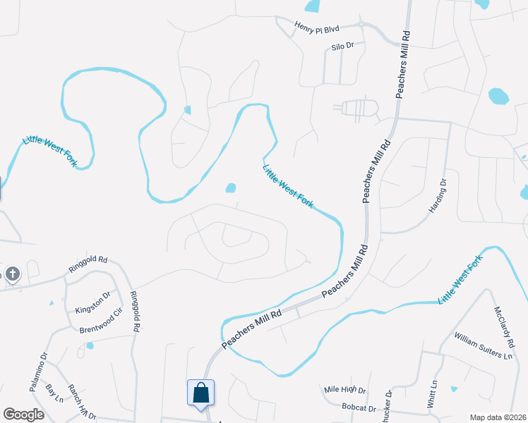map of restaurants, bars, coffee shops, grocery stores, and more near 737 Banister Drive in Clarksville